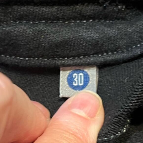 CITIZENS OF HUMANITY Racer Coated Skinny Jeans Black Women’s Size 30 - Picture 9 of 10